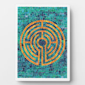 LABYRINTH II 5x7 Plaque à l'Easel - Blanc (Devant)