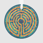 LABYRINTH II Cercle acrylique Ornement (dos)