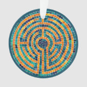 LABYRINTH II Cercle acrylique Ornement (devant)