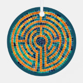 LABYRINTH II Cercle métallique Ornement (Verso)