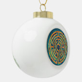 LABYRINTH II Keramische Bal Ornament (Links)