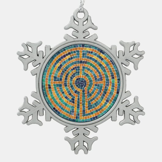 LABYRINTH II Ornement de flocon de neige (Devant)