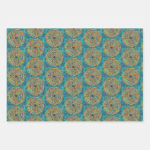 LABYRINTH II Papier d'enveloppement à feuilles pla (Devant)