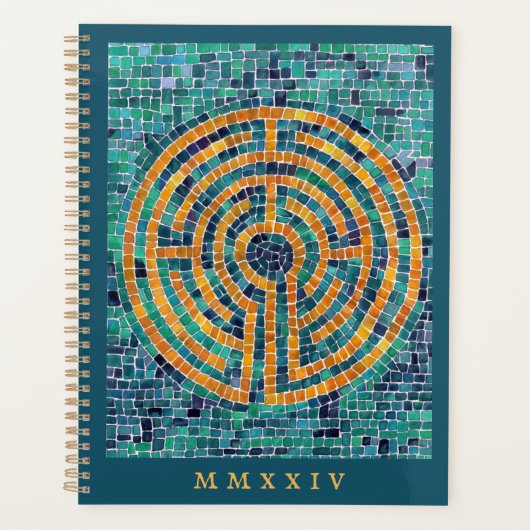 LABYRINTH II Planificateur 8,5x11 + texte (Devant)