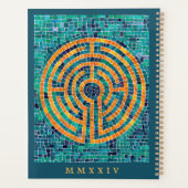 LABYRINTH II Planificateur 8,5x11 + texte (Dos)