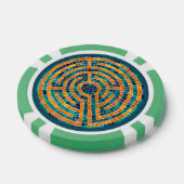 LABYRINTH II Poker Chips (Enkel)