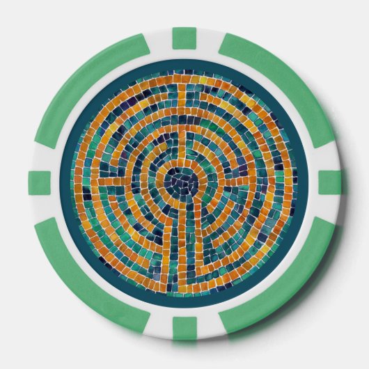 LABYRINTH II Poker Chips (Voorkant)