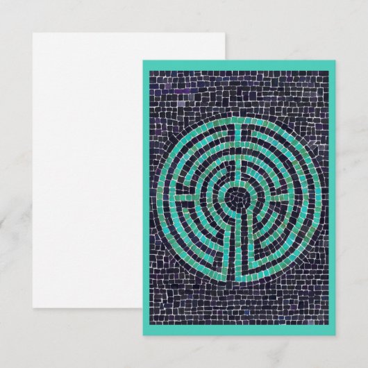 LABYRINTH III 3,5x5 Carte plate II (Devant / Derrière)