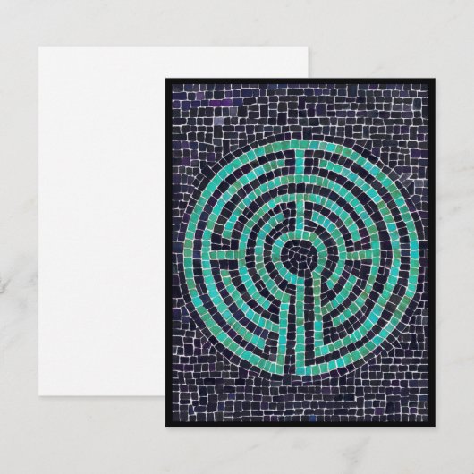 LABYRINTH III 4,25x5,5 Carte plate (Devant / Derrière)