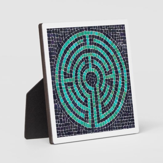 LABYRINTH III 5.25 Plaque Carré - Blanc (Recto)