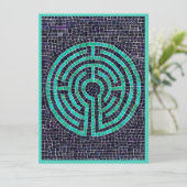 LABYRINTH III 5,5 x 7,5 Carte plate II (Debout devant)