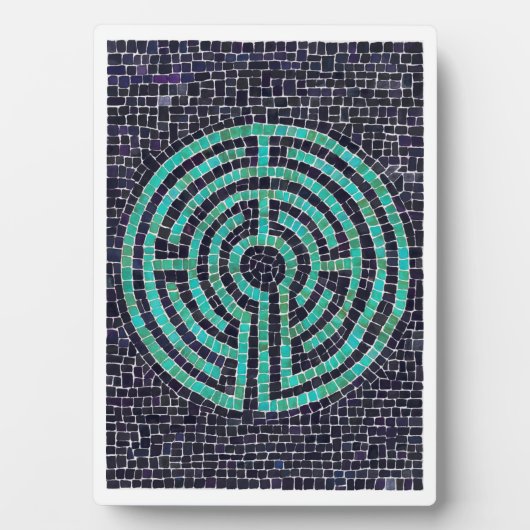 LABYRINTH III 5x7 Plaque à l'Easel - Blanc (Devant)