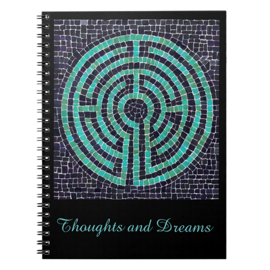 LABYRINTH III 6,5x8,75 Carnet spiral + texte (Devant)