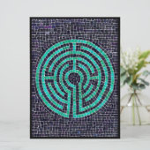 LABYRINTH III 6,5x8,75 Carte plate (Debout devant)