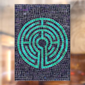 LABYRINTH III 8x11 Venstervastklampen Raamsticker (Vel 2)