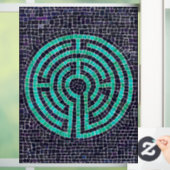 LABYRINTH III 8x11 Venstervastklampen Raamsticker (Huis)