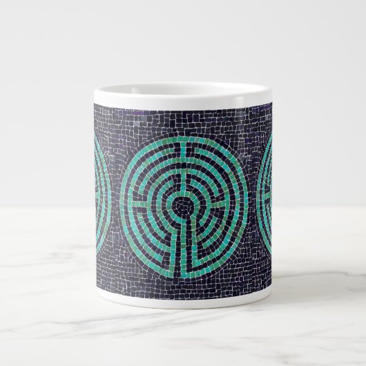 LABYRINTH III Big White Mug (Devant)
