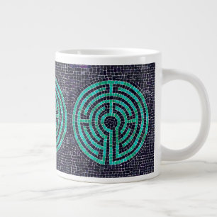 LABYRINTH III Big White Mug