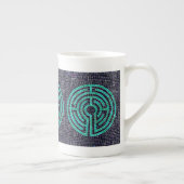 LABYRINTH III Bone China Mug (Droite)