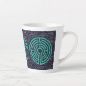 LABYRINTH III Latte Mug (Droite)