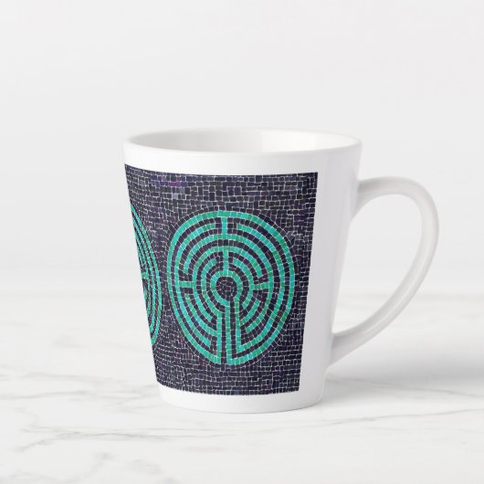 LABYRINTH III Latte Mug (Droite)