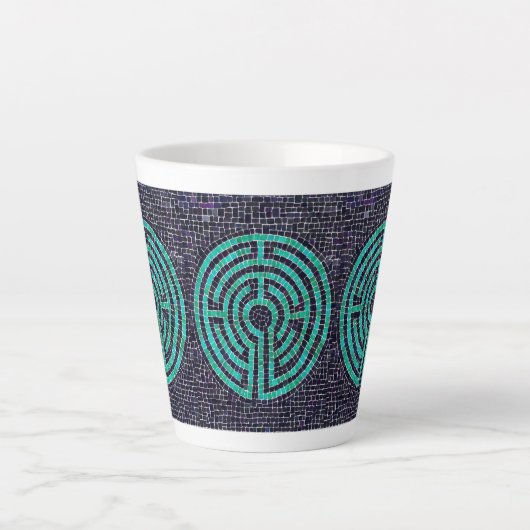 LABYRINTH III Latte Mug (Devant)