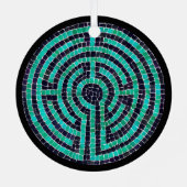 LABYRINTH III Ornement en cercle métallique (Verso)