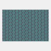 LABYRINTH III Papier d'enveloppement à feuilles pl (Devant 3)