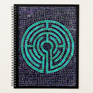 LABYRINTH III Planificateur 8,5x11 / Noir