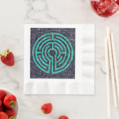 LABYRINTH III Serviette en papier pour déjeuner - (En situation)