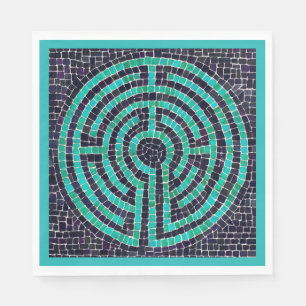 LABYRINTH III Serviette en papier standard pour dé