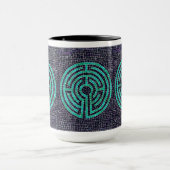 LABYRINTH III Tall Black Combo Mug (Centre)