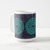 LABYRINTH III Tall White Mok (Voorkant links)