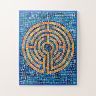 LABYRINTH IV 11x14 Grote Stukken Puzzel
