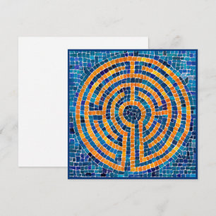 LABYRINTH IV 5,25" Carré carte plat vide