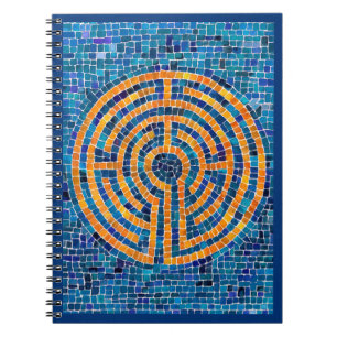 LABYRINTH IV 6.5x8.75 Spiraalschriftboek Notitieboek