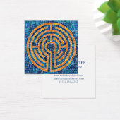 LABYRINTH IV Carte de visite carrée (Bureau)