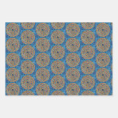 LABYRINTH IV Vlak Blad Verpakkend Document Inpakpapier Vel (Voorkant)