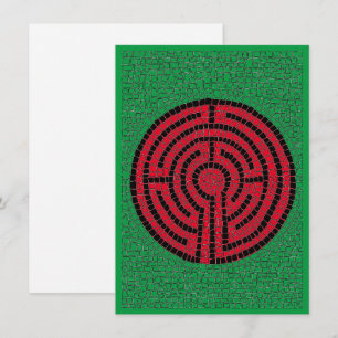 LABYRINTH IX 4.5x6.25 Platte Kaart
