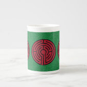 LABYRINTH IX Bone China Mug (Devant)