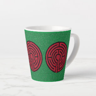 LABYRINTH IX Latte Mug
