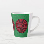 LABYRINTH IX Latte Mug (Droite)