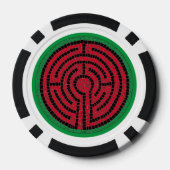 LABYRINTH IX Poker Chips (Achterkant)