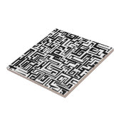 Labyrinth, labyrint, labyrint tegeltje (Zijkant)