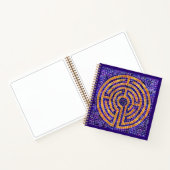 LABYRINTH MOSAIC 8,5x8,5 Carnet spiral (Intérieur)