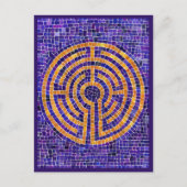 LABYRINTH MOSAIC Briefkaart (Voorkant)