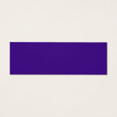 LABYRINTH MOSAIC Mini Carte de visite - Violet (Dos)