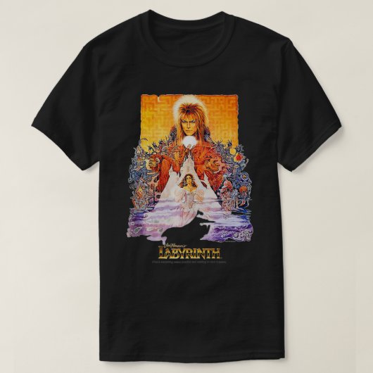 Labyrinth Movie Poster T-shirt (Design voorkant)