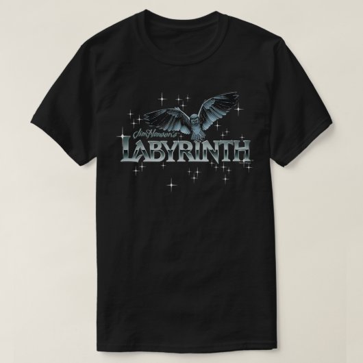 Labyrinth Owl Logo T-shirt (Design voorkant)