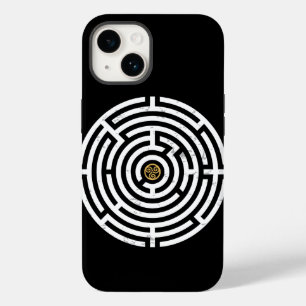 LABYRINTH TRISKELION TRIPLE CELTISCHE SPIRAAL Case-Mate iPhone 14 HOESJE